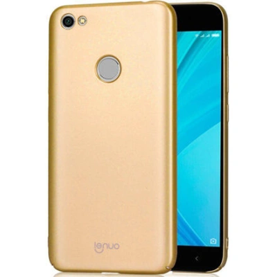 Silikonový obal pro Xiaomi Redmi Note 5A Prime (Lenuo) barva Zlatá 
