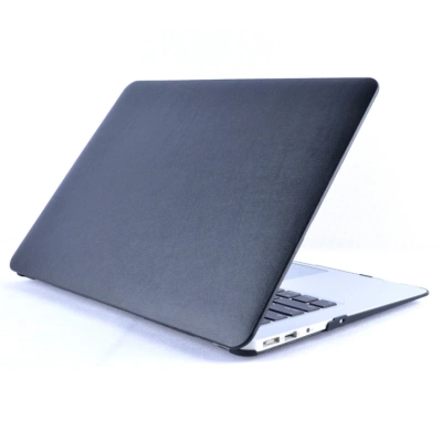 Obal s kůží na MacBook Pro 13" - černá