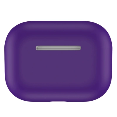 Silikonový obal pro Airpods Pro - tmavě fialová