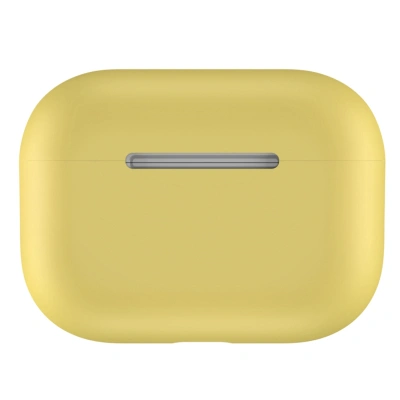 Silikonový obal pro Airpods Pro - žlutá